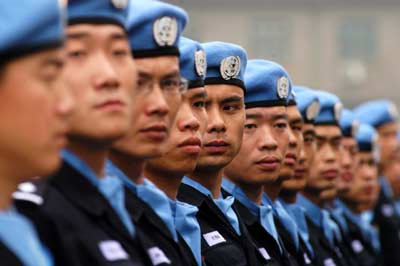维和任务目标海地！