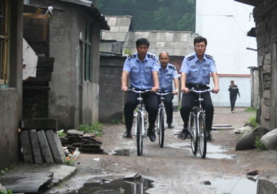 通化公安局购300辆警务自行车机动灵活出警方便