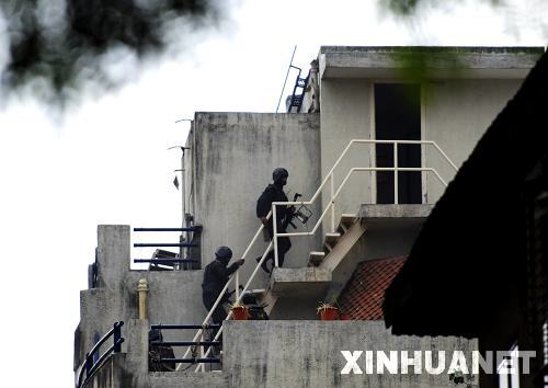 印度王牌反恐部队显身孟买
