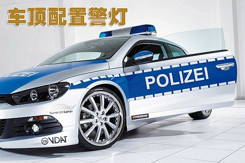 兰博基尼LP560？看看外国警察都开啥车
