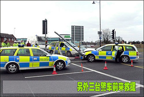 兰博基尼LP560？看看外国警察都开啥车
