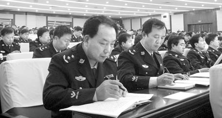 图为专题培训现场