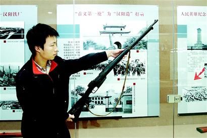 图文：“汉阳造”老步枪现身警察训练基地