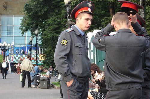 大街上的警察