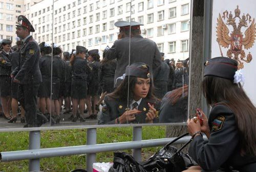 警察集结