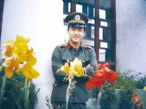 李罡1989年在西政的留影
