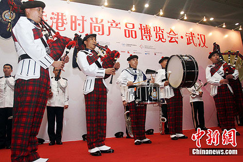 香港警察乐队亮相武汉