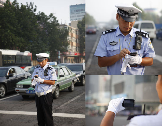 通过车辆减少后，杨警官便开始一天的微博路况播报，这个是杨警官的工作之一，也逐渐成为很多粉丝每天关注的焦点