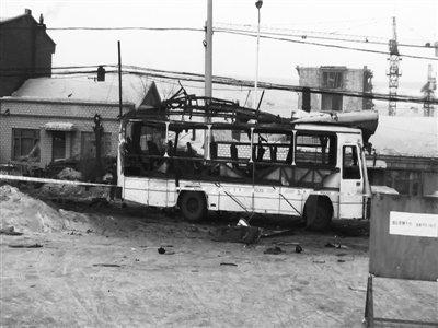 黑龙江通勤车爆炸已致7死39伤 被指违规载炸药