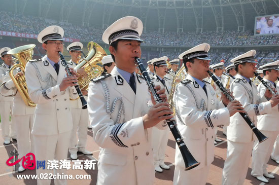 天津港公安局警官乐团受邀参加德国国际军乐巡演