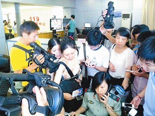 武汉119每天接到假警过半 被迫打110报警(图)