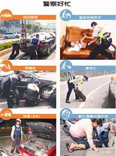 台湾警察沦为社会杂役 抓蟑螂赶鸽子什么都干