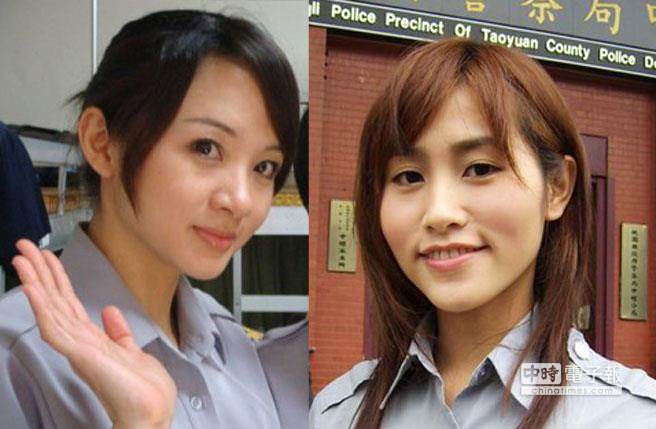 台灣美女警察不少，個個甜美又英氣逼人。(圖摘自網路) 
