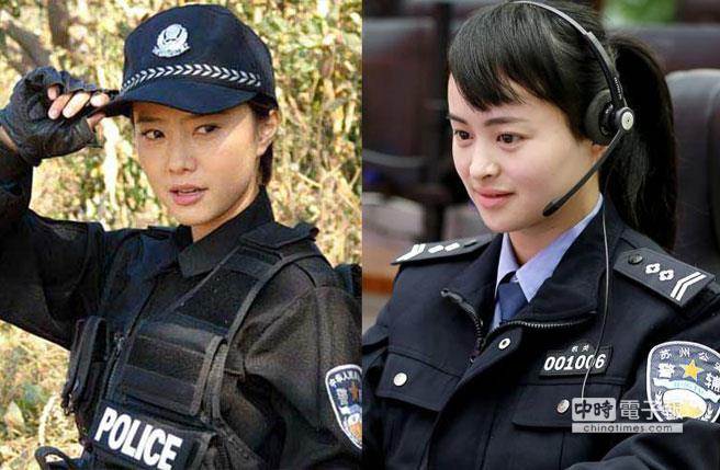大陸女警有婉約派女神、也有女漢子！(圖摘自網路)