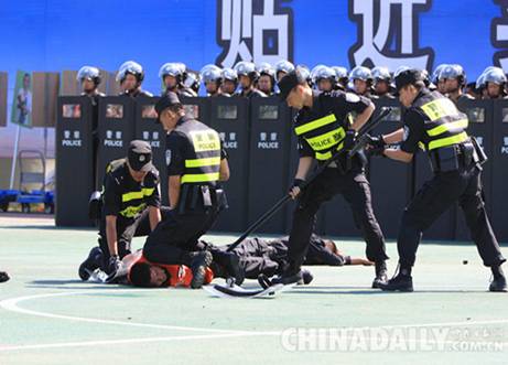 河北公安机关举行史上最大规模“春训”比武活动