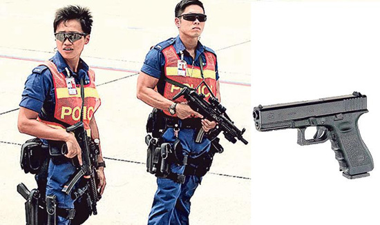 香港机场警枪走火同款枪支5年5次走火(图)