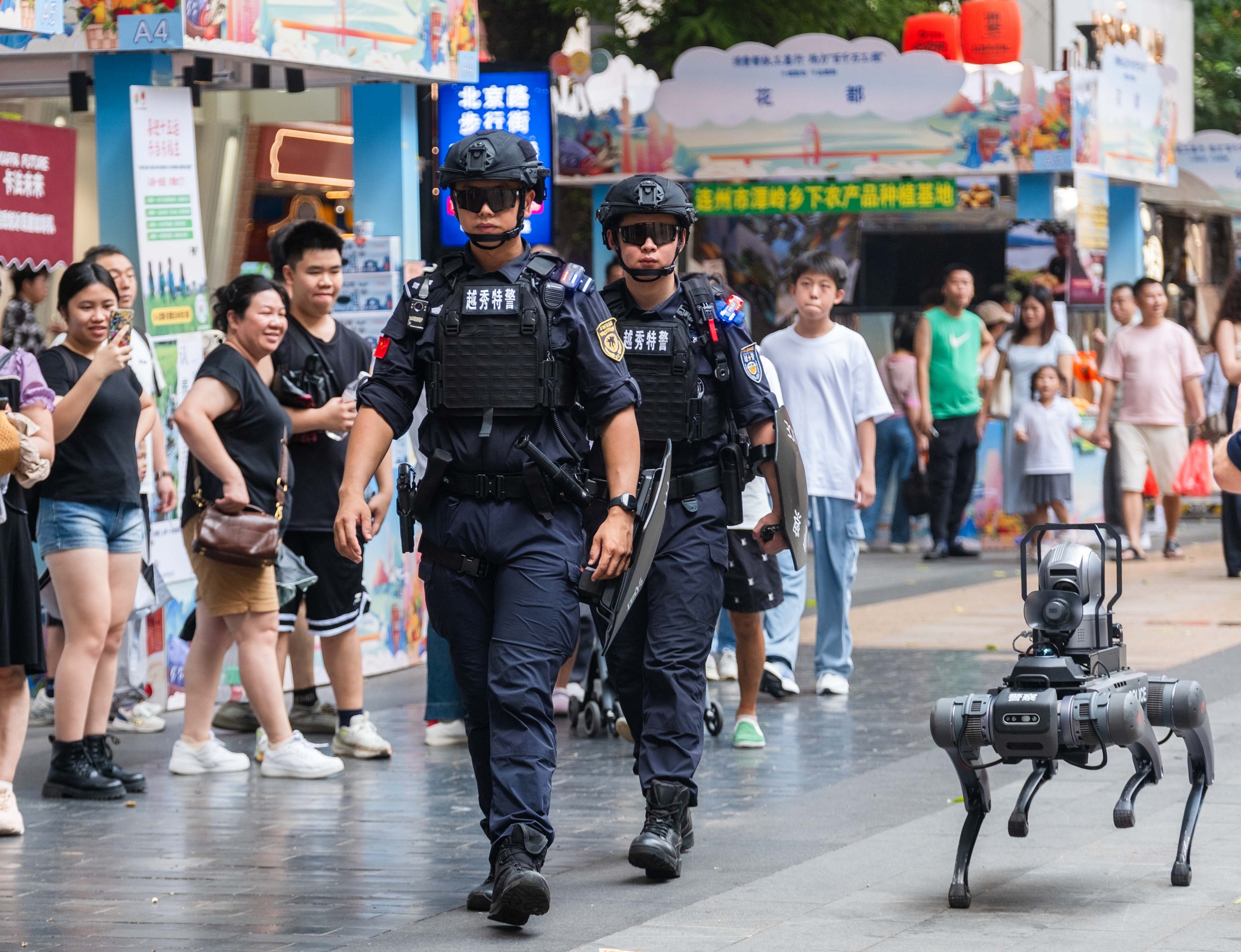 广东公安全面强化显性用警。广东省公安厅供图